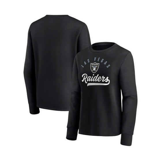 Women's Branded Black Las Vegas Raiders Ultimate Style Pullover Sweatshirt