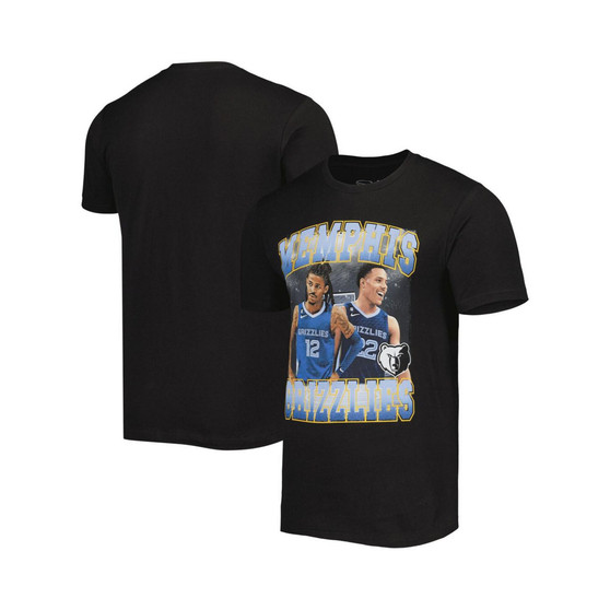 Men's and Women's Ja Morant & Desmond Bane Black Memphis Grizzlies Player Duo T-shirt