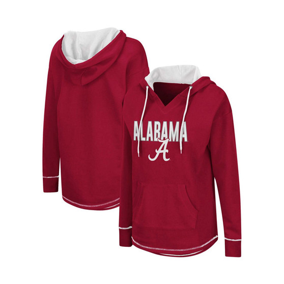 Women's Crimson Alabama Crimson Tide Tunic Pullover Hoodie