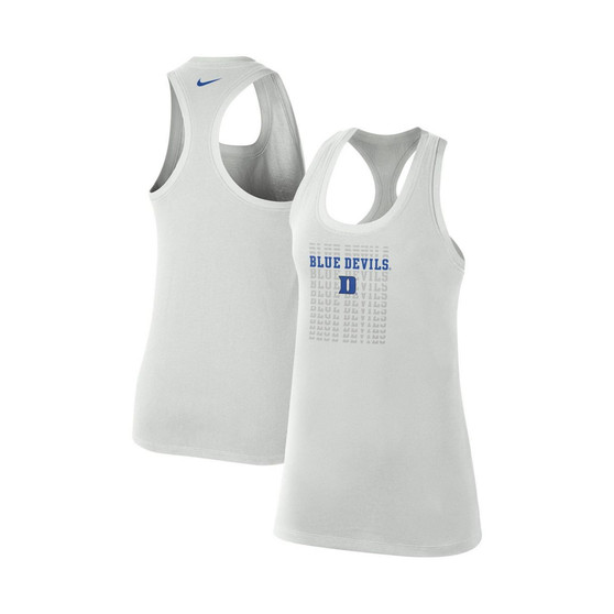 Women's Gray Duke Blue Devils Game Time Tank Top