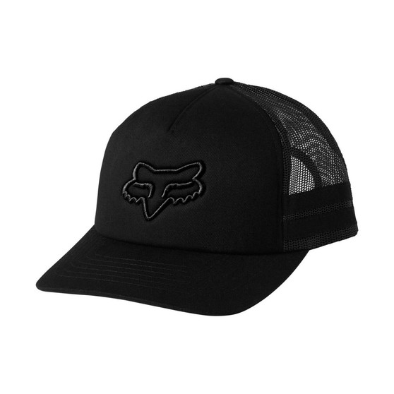 Women's Black Boundary Trucker Snapback Hat