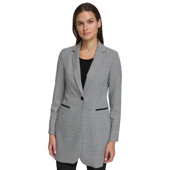 Women's Plaid Topper Jacket