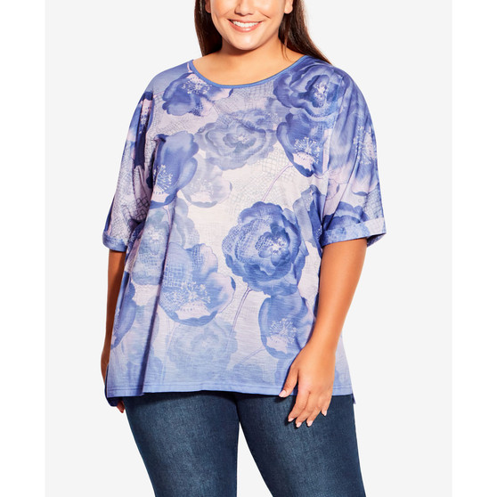 Plus Size Leid Back Top