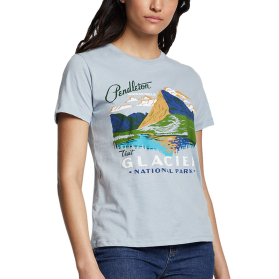 Women's Glacier Park Graphic-Print Cotton T-Shirt