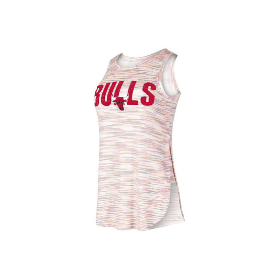 Women's White Chicago Bulls Sunray Tank Top