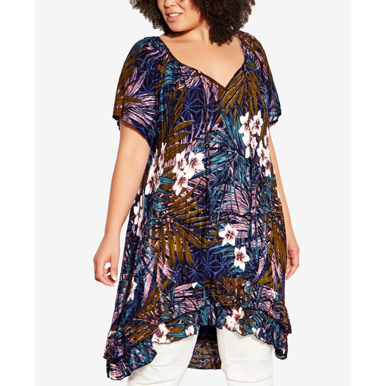 Plus Size Avari Crush Tunic