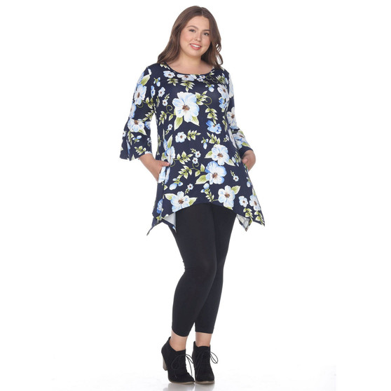Plus Size Blanche Tunic Top