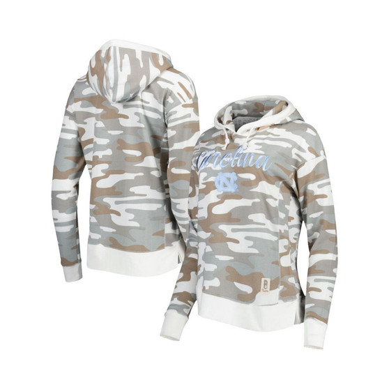 Women's Camo North Carolina Tar Heels San Pablo Pullover Hoodie