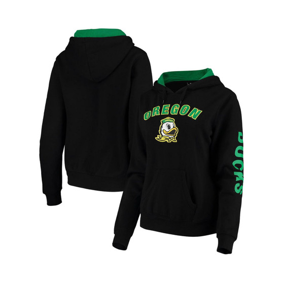 Women's Black Oregon Ducks Loud and Proud Pullover Hoodie