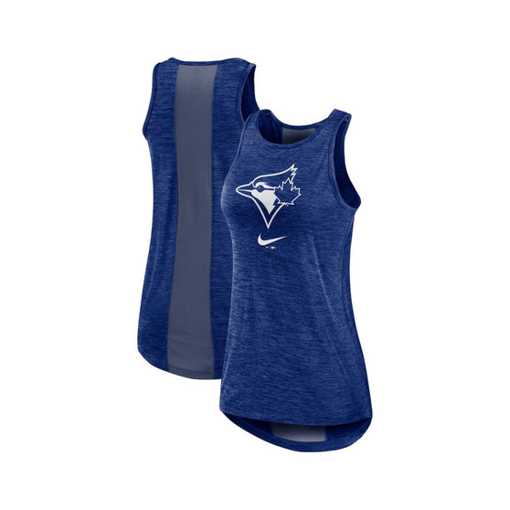 Women's Royal Toronto Blue Jays Right Mix High Neck Tank Top