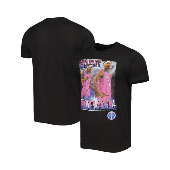 Men's and Women's Bradley Beal Black Washington Wizards Player City Edition Double Double T-shirt