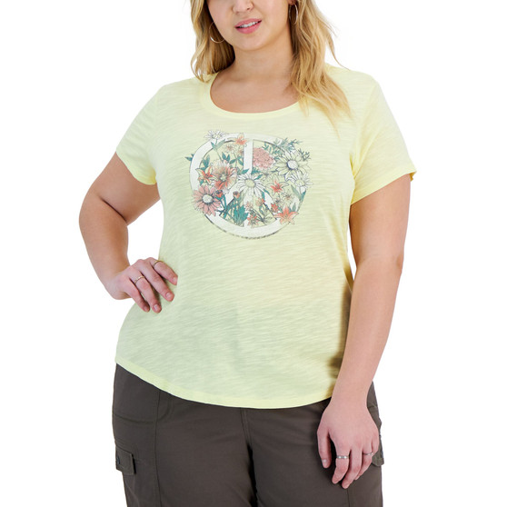 Plus Size Crewneck Graphic T-Shirt, Created for Macy's