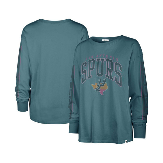 Women's Teal San Antonio Spurs City Edition SOA Long Sleeve T-shirt