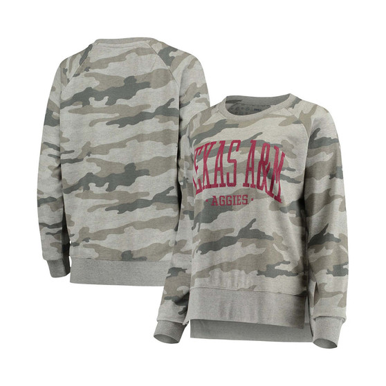 Women's Camo Texas A M Aggies Stockbridge Pullover Sweatshirt