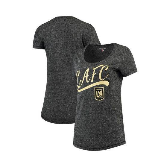 Women's 5th & Ocean by Gray LAFC Scoop Neck Tri-Blend T-shirt