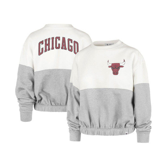 Women's Cream Chicago Bulls 2022/23 City Edition Take Two Bonita Sweatshirt