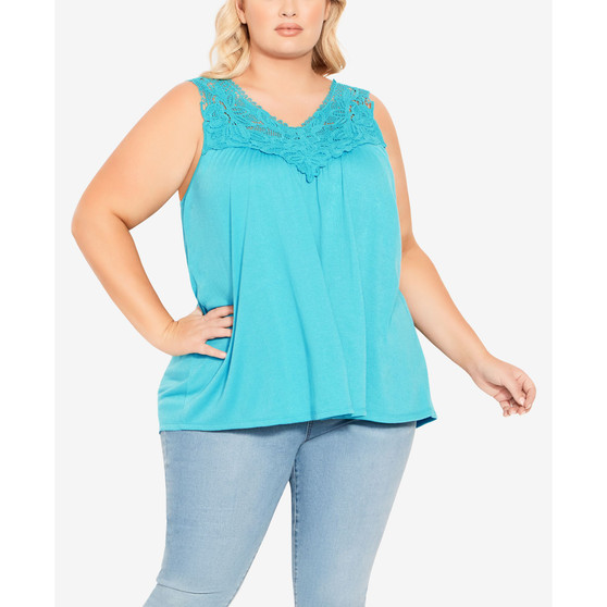 Plus Size Allegra Crochet Top