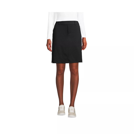 Women's Petite Lands' End Flex High Rise Pull On Skorts