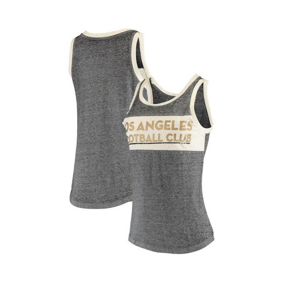Women's Charcoal and Cream LAFC Loyalty Tank Top