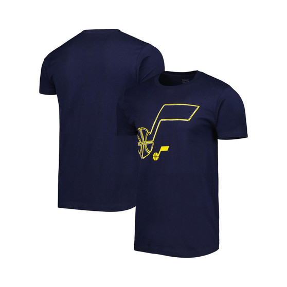 Men's and Women's Navy Utah Jazz Element Logo Pop T-shirt