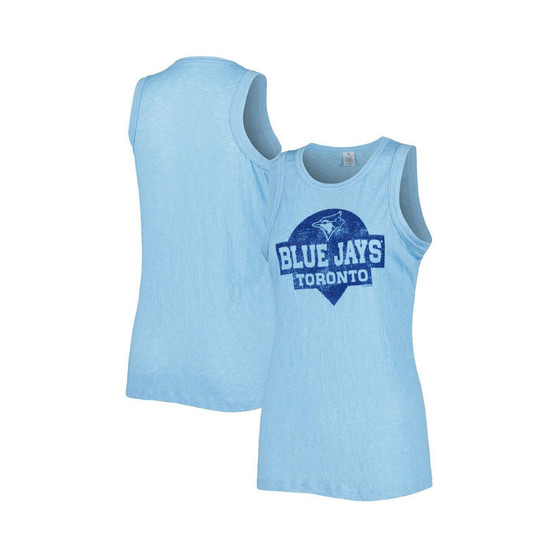 Women's Royal Toronto Blue Jays Tri-Blend Tank Top