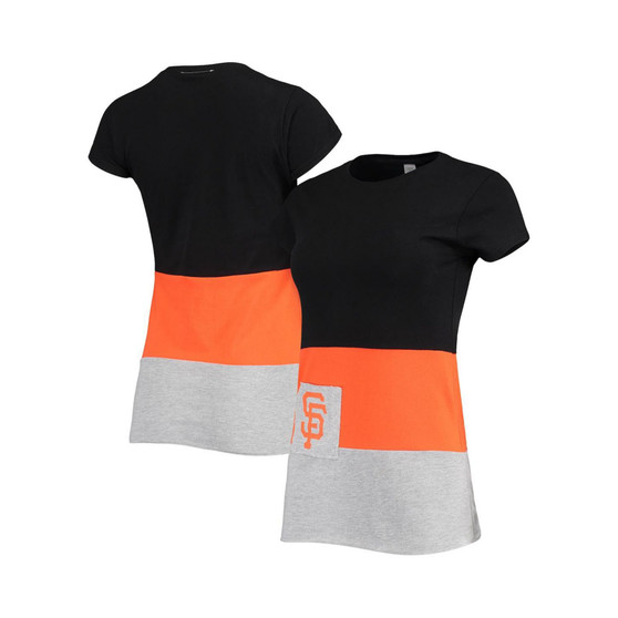 Women's Black San Francisco Giants Fitted T-shirt