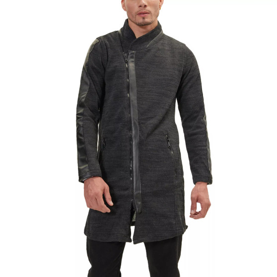 Men's Modern Zippered Cardigan