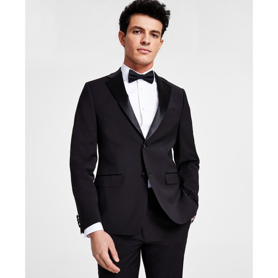Men's Skinny-Fit Wool Tuxedo Jacket