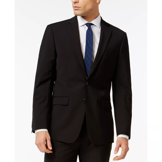 Men's Infinite Stretch Solid Slim-Fit Suit Jacket