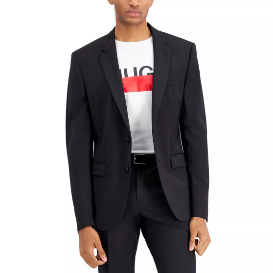 Men's Modern Fit Wool Suit Separate Jacket
