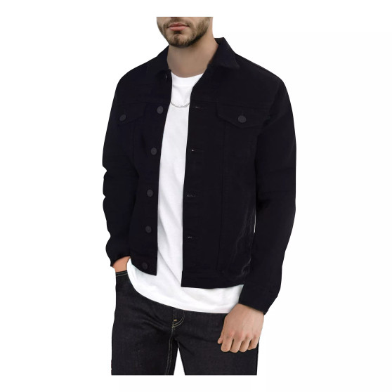 Men's Slim Washed Denim Jacket