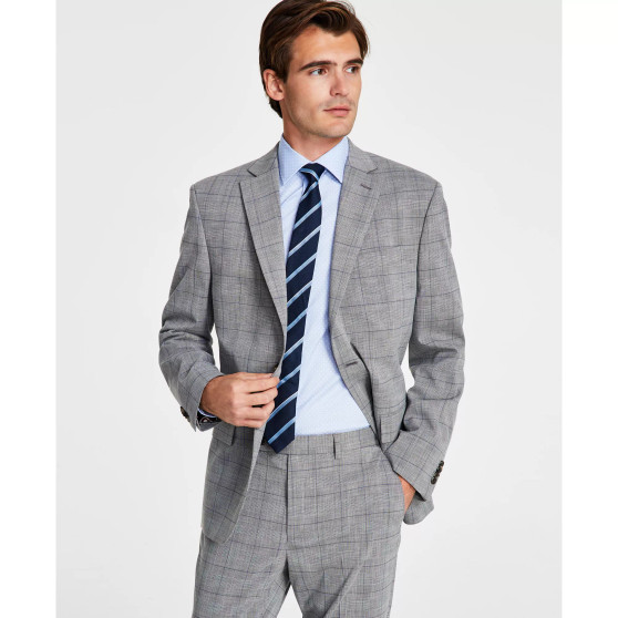 Men's Skinny-Fit Stretch Suit Jacket