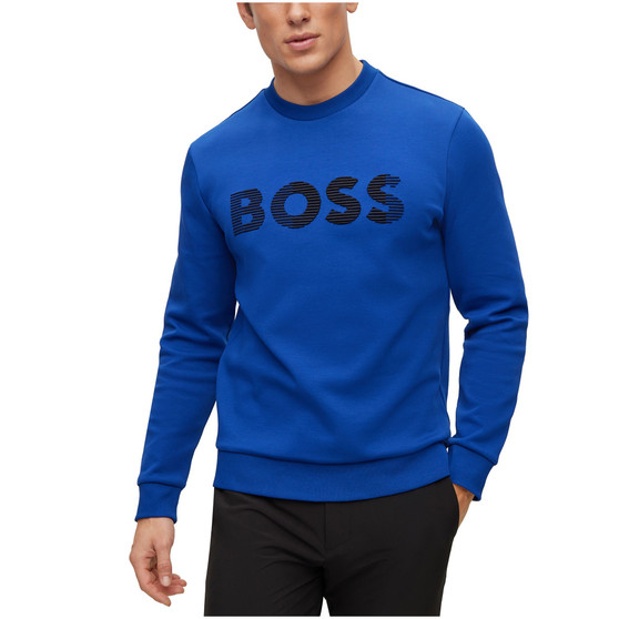 Men's 3D Logo Embroidery Cotton-Blend Sweatshirt