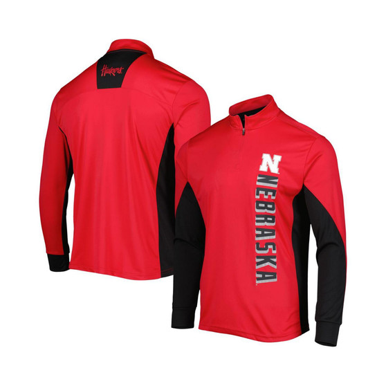 Men's Scarlet Nebraska Huskers Bart Quarter-Zip Windshirt