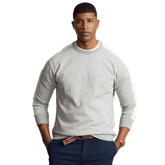 Men's Big & Tall Double-Knit Crewneck Sweatshirt