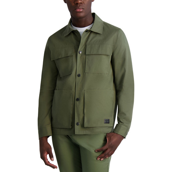 Men's Four Pocket Long Sleeve Safari Jacket