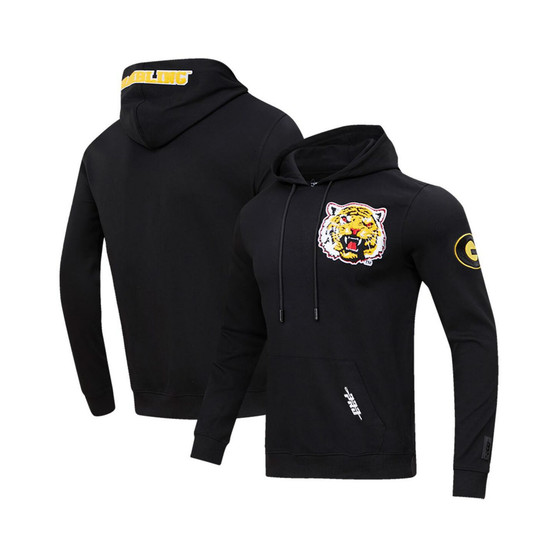 Men's Black Grambling Tigers University Classic Pullover Hoodie