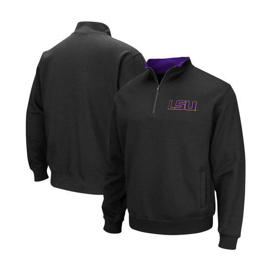 Men's Black LSU Tigers Tortugas Logo Quarter-Zip Jacket