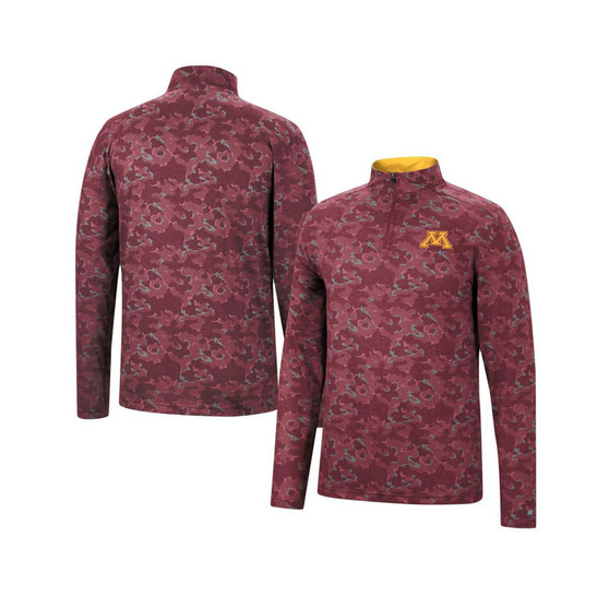 Men's Maroon Minnesota Golden Gophers Tivo Quarter-Zip Jacket