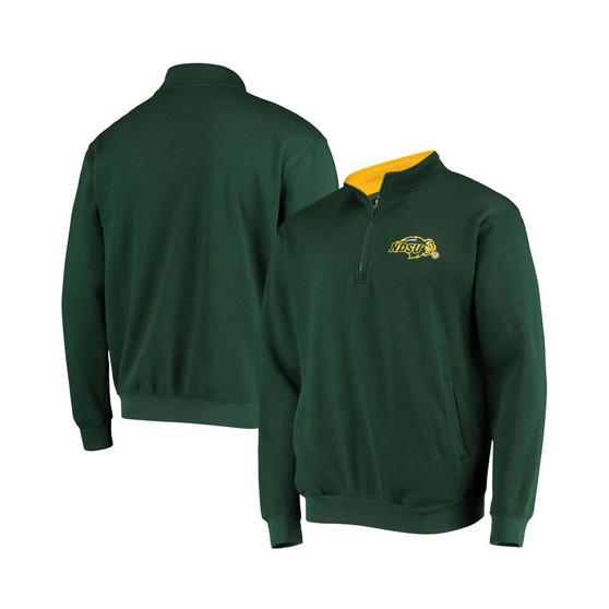Men's Green NDSU Bison Tortugas Logo Quarter-Zip Jacket