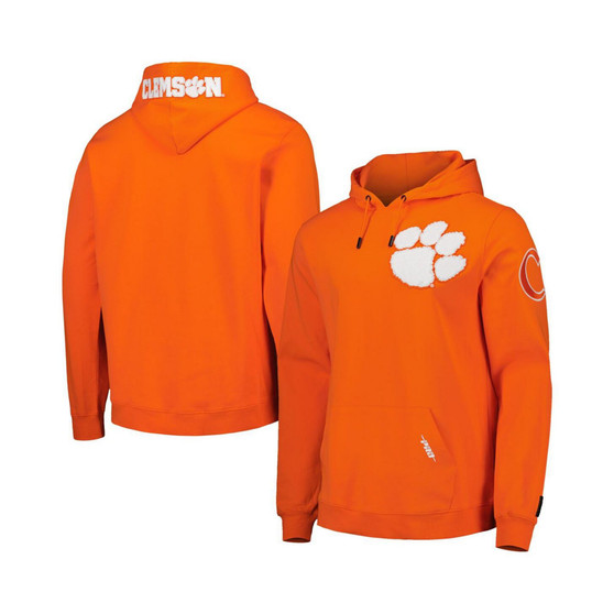 Men's Orange Clemson Tigers Classic Pullover Hoodie