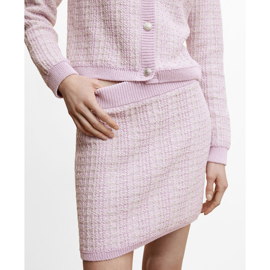 Women's Tweed Mini Skirt