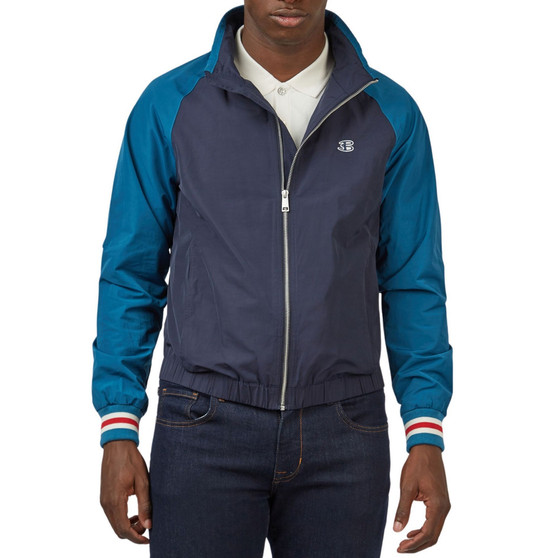 Men's Water-Resistant Colorblocked Full-Zip Jacket