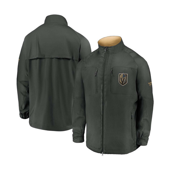 Men's Vegas Golden Knights Authentic Pro Locker Room Rink Raglan Full-Zip Jacket