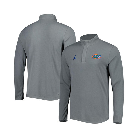 Men's Brand Anthracite Florida Gators Team Half-Zip Top