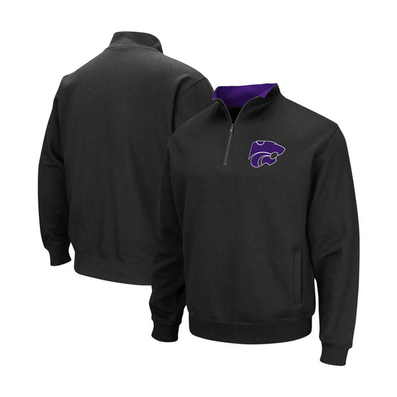 Men's Black Kansas State Wildcats Tortugas Logo Quarter-Zip Jacket