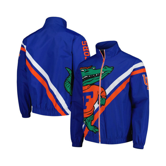 Men's Royal Florida Gators Exploded Logo Warm Up Full-Zip Jacket