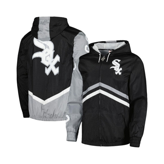 Men's Black Chicago White Sox Undeniable Full-Zip Hoodie Windbreaker Jacket