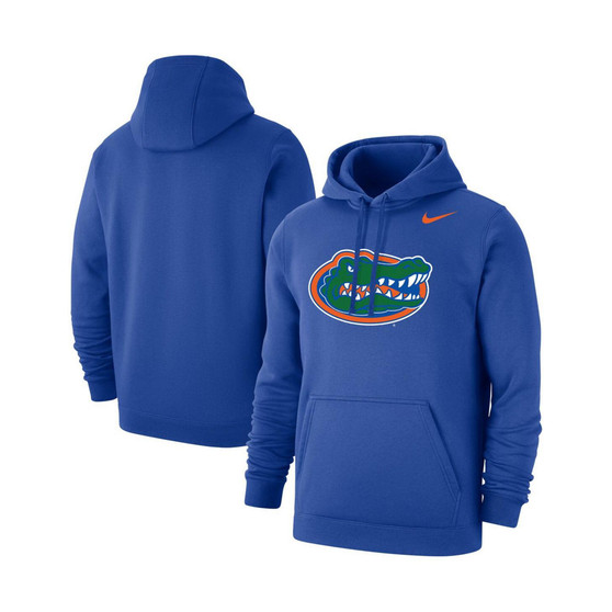 Men's Royal Florida Gators Logo Club Pullover Hoodie