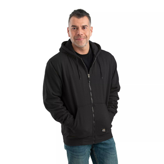 Men's Big & Tall Heritage Thermal-Lined Full-Zip Hooded Sweatshirt